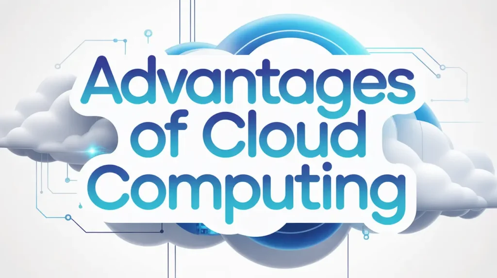 Advantages of Cloud Computing